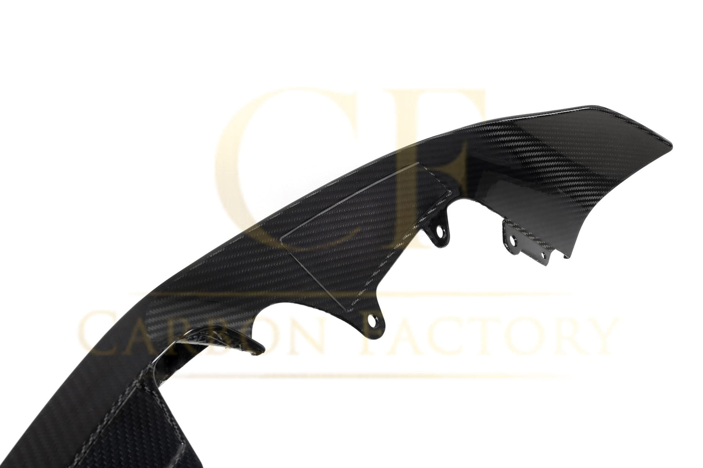 CF Style Pre-Preg Carbon Fibre Front Splitter for BMW F87 M2C 19-22 - Carbon Factory