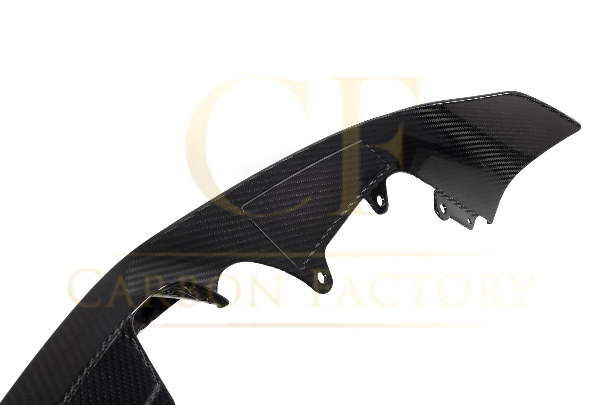 CF Style Pre-Preg Carbon Fibre Front Splitter for BMW F87 M2C 19-22 - Carbon Factory