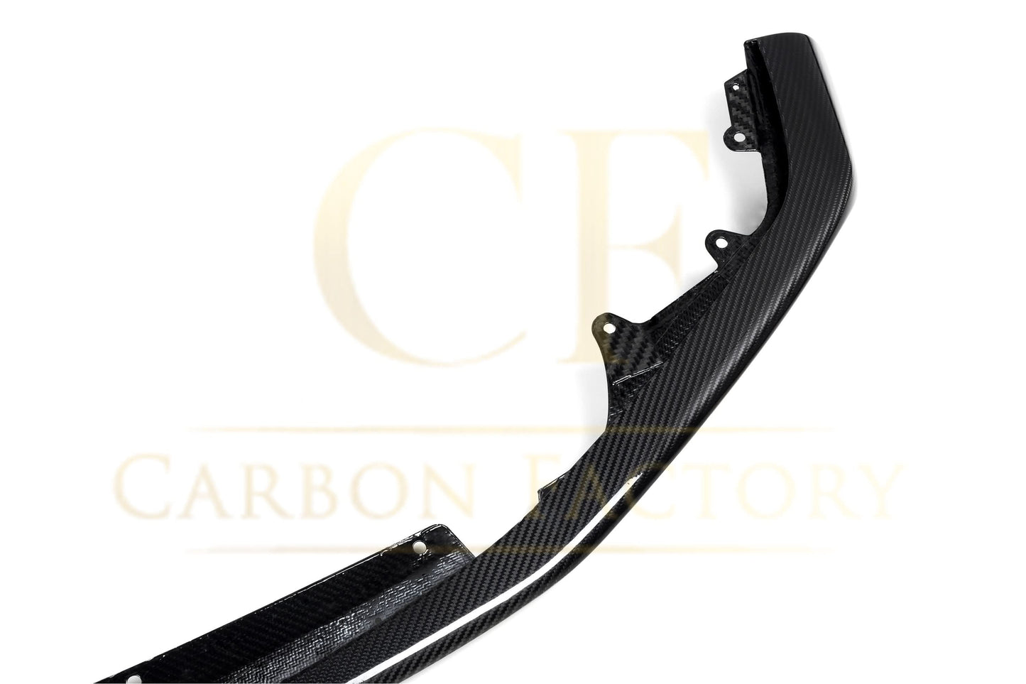CF Style Pre-Preg Carbon Fibre Front Splitter for BMW F87 M2C 19-22 - Carbon Factory