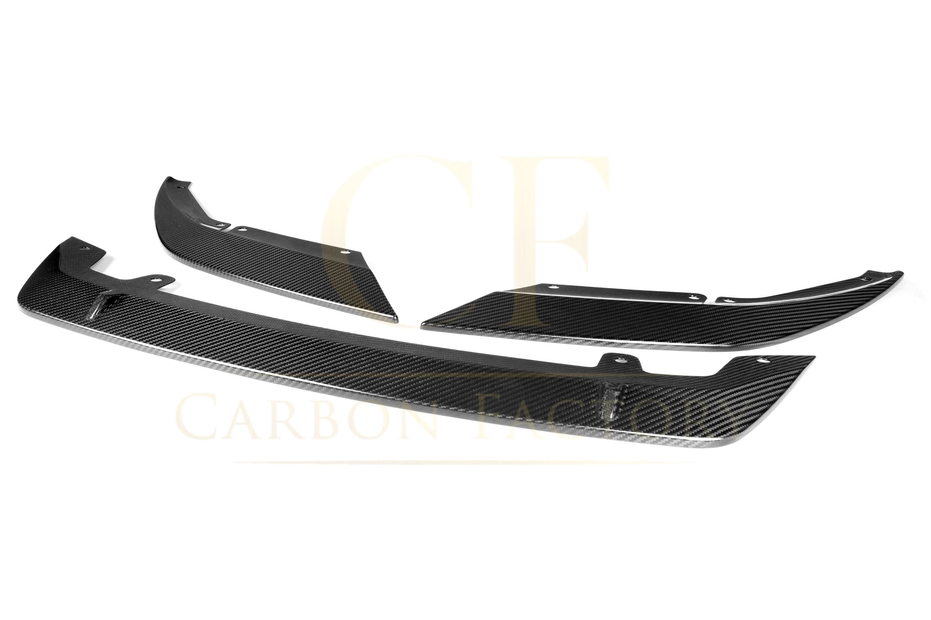 CF Style Pre-Preg Carbon Fibre Front Splitter for BMW F90 M5 LCI 21-24 - Carbon Factory