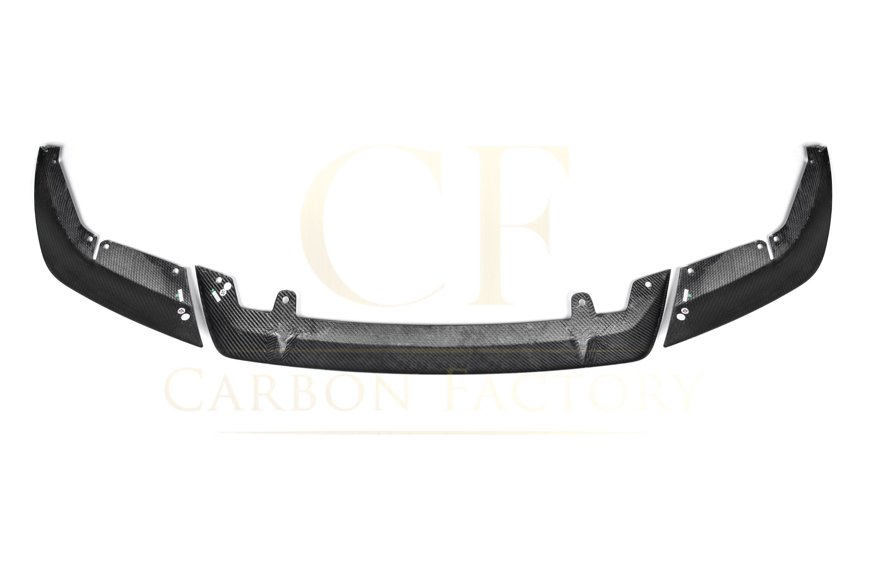 CF Style Pre-Preg Carbon Fibre Front Splitter for BMW F90 M5 LCI 21-24 - Carbon Factory