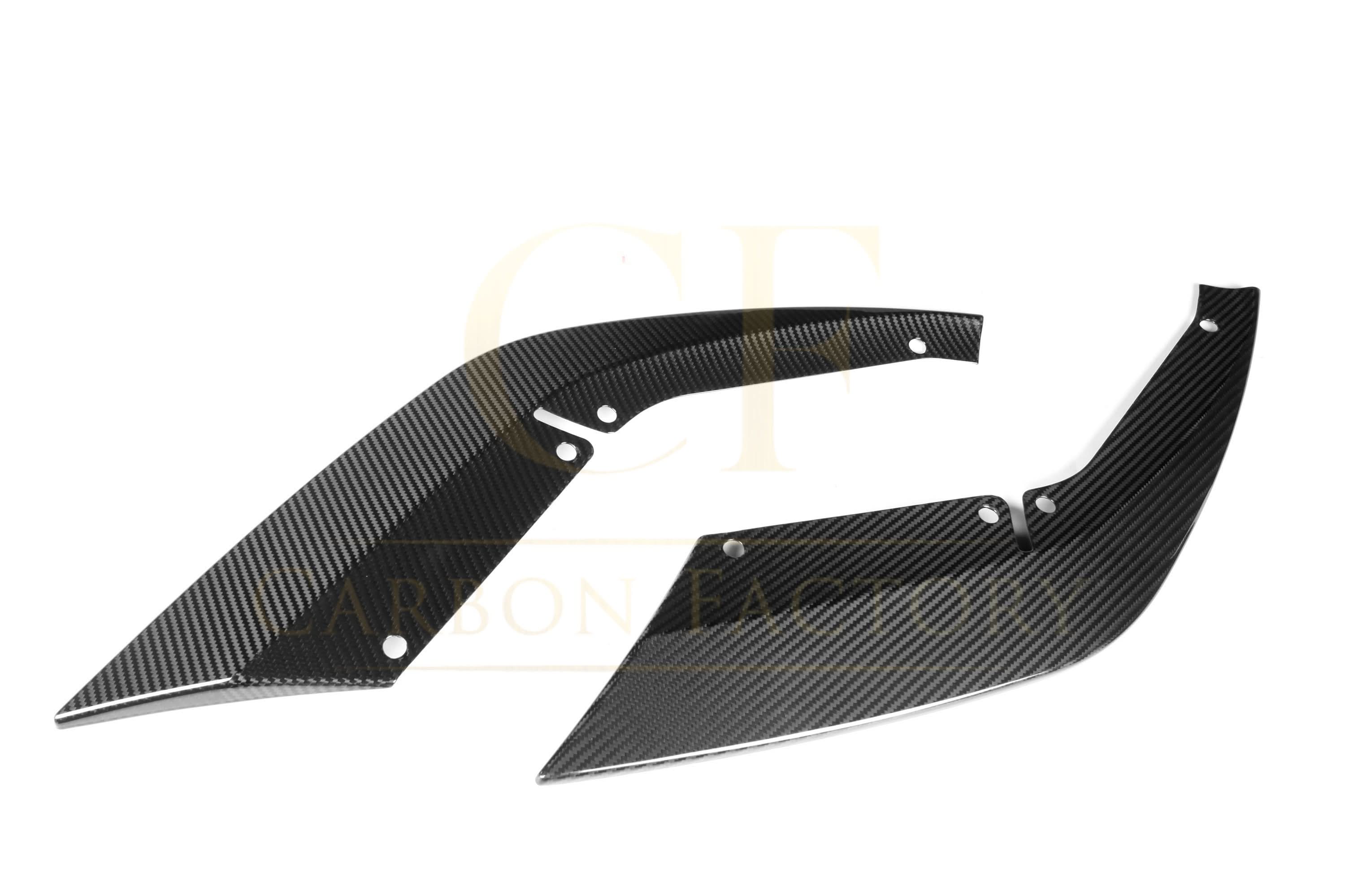 CF Style Pre-Preg Carbon Fibre Front Splitter for BMW F90 M5 LCI 21-24 - Carbon Factory