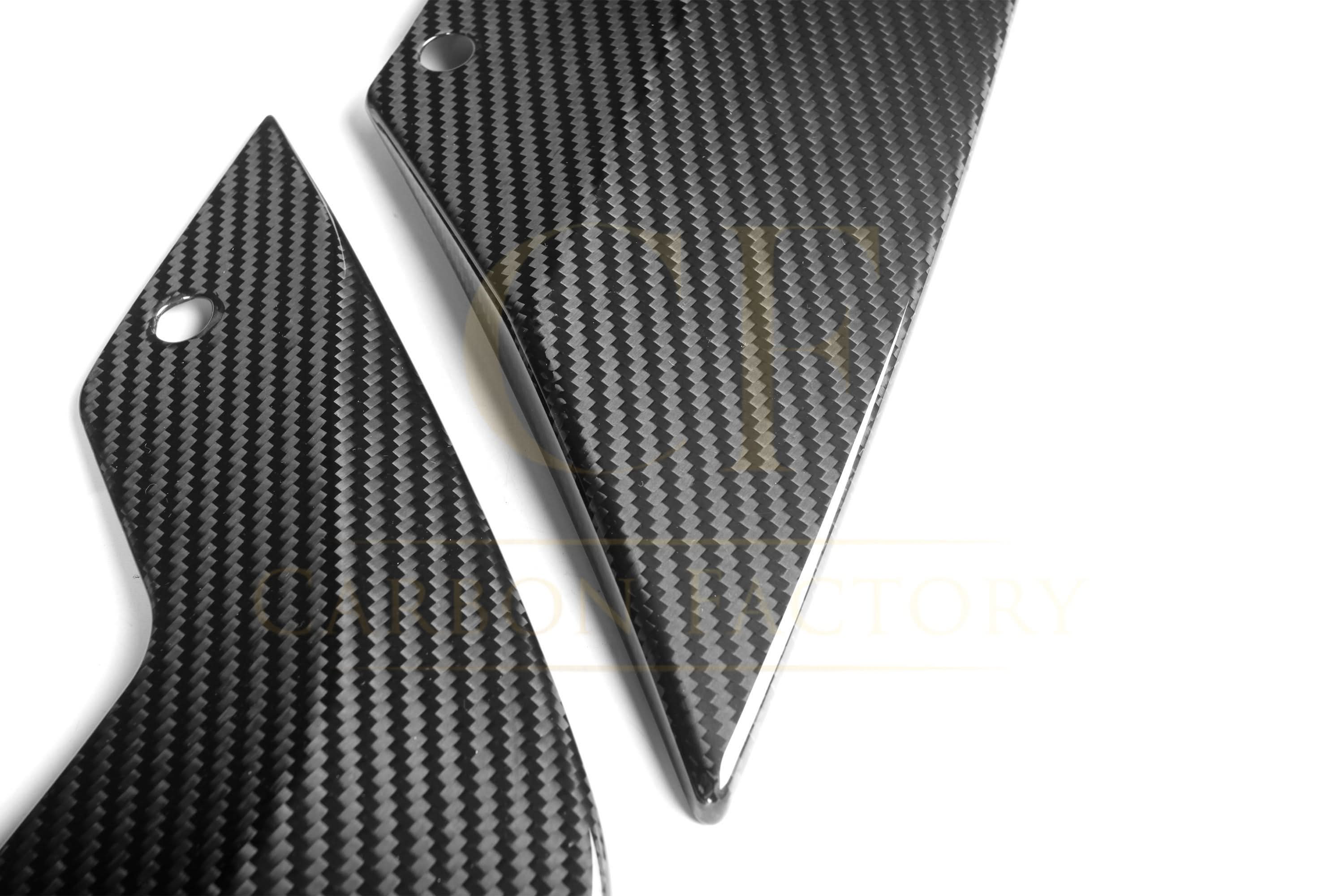 CF Style Pre-Preg Carbon Fibre Front Splitter for BMW F90 M5 LCI 21-24 - Carbon Factory