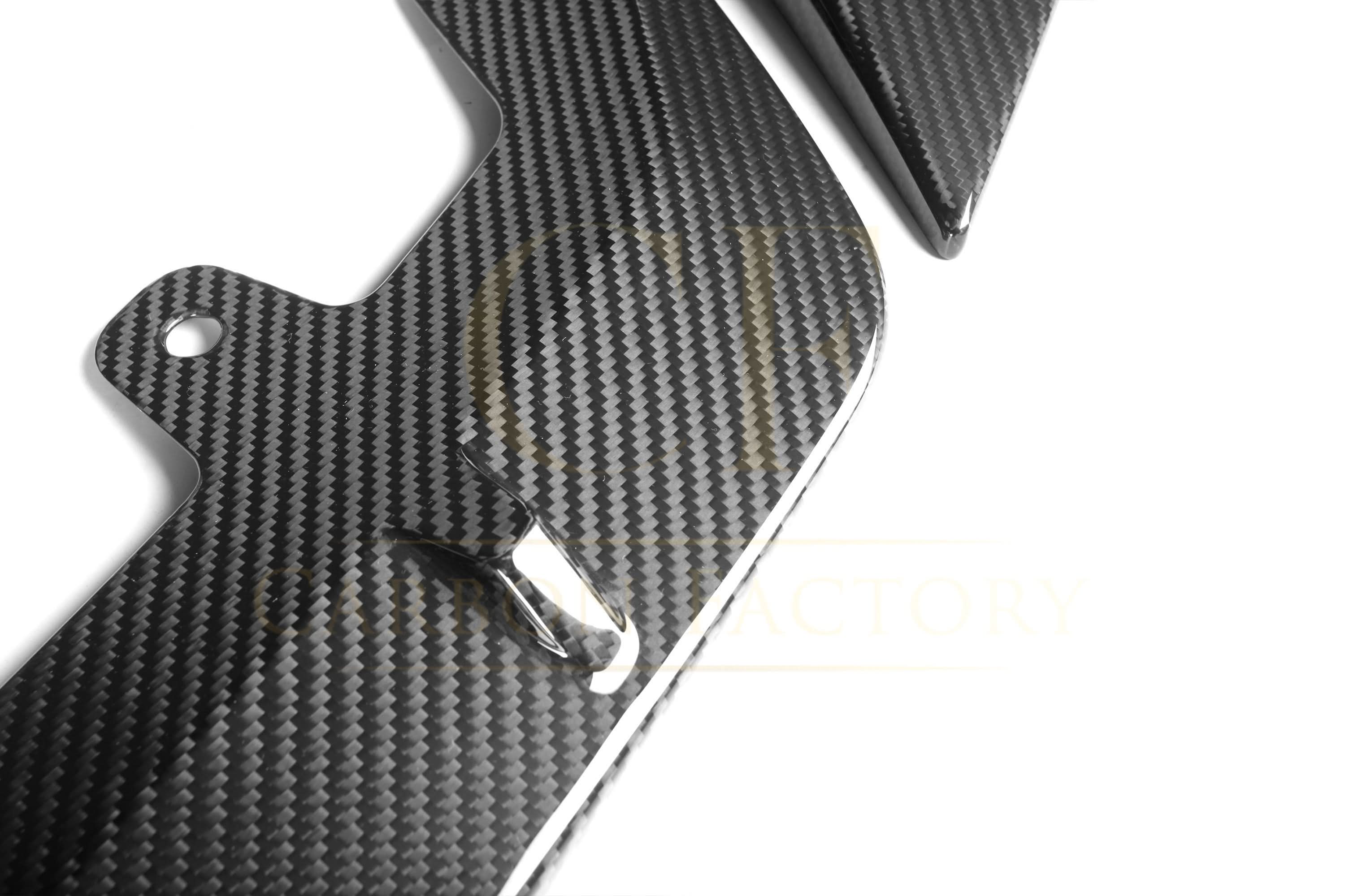 CF Style Pre-Preg Carbon Fibre Front Splitter for BMW F90 M5 LCI 21-24 - Carbon Factory