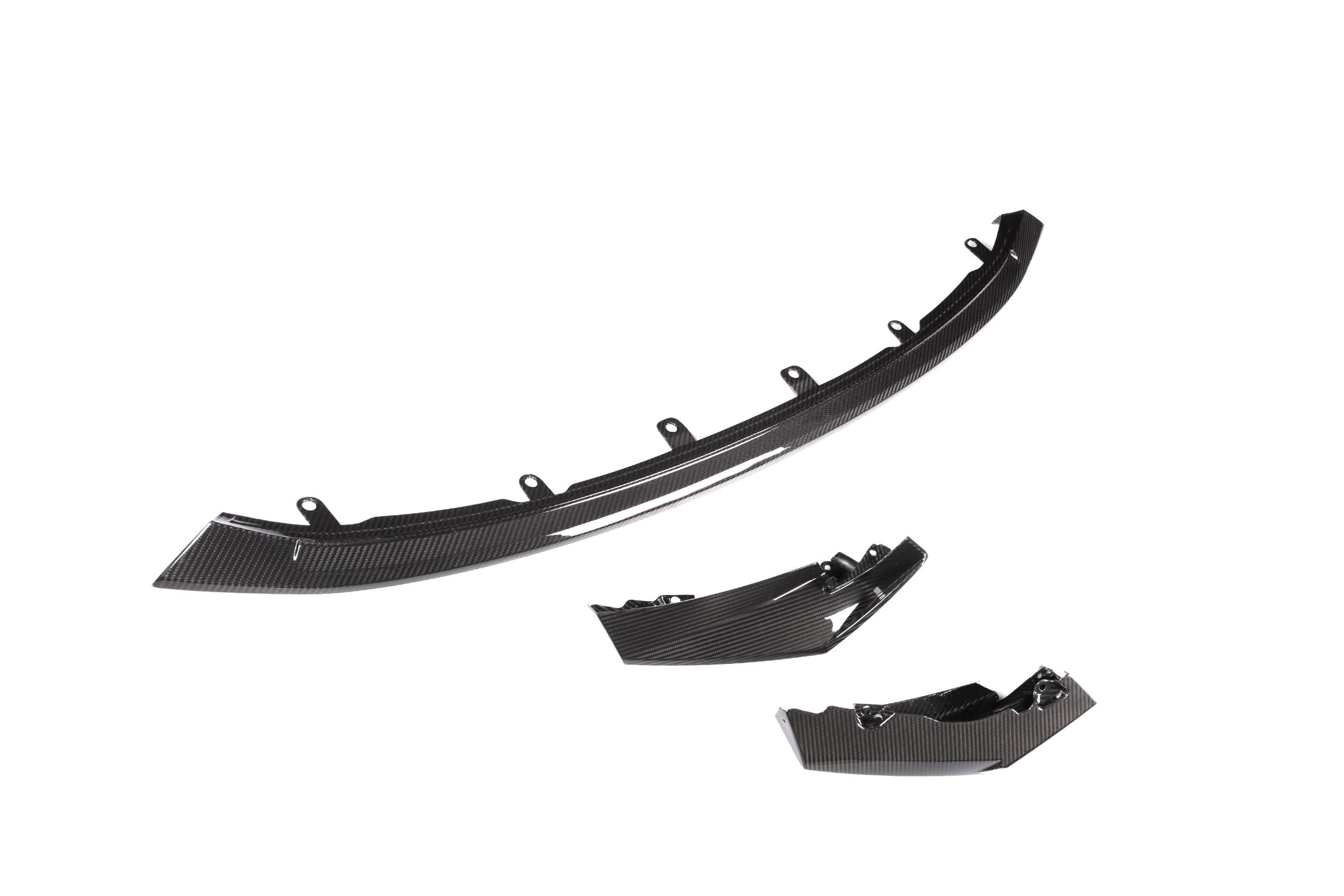 CS Style Pre-Preg Carbon Fibre Front Splitter for BMW G80 M3 G82 G83 M4 21-Present - Carbon Factory
