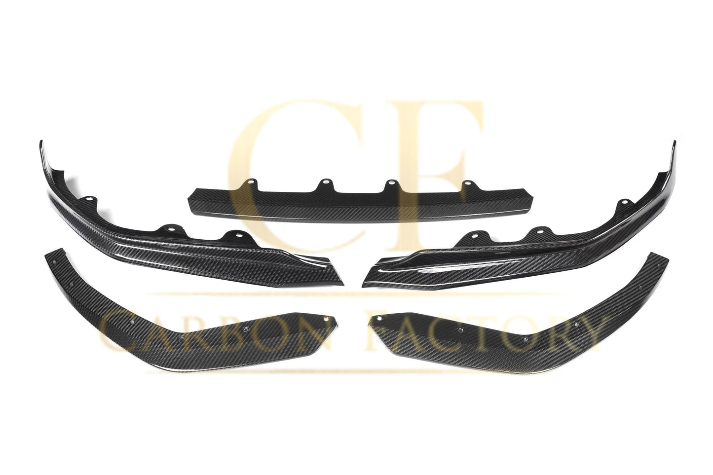 DS Style Pre-Preg Carbon Fibre Front Splitter for BMW G20 G28 3 Series Pre-LCI M Sport 19-22 - Carbon Factory