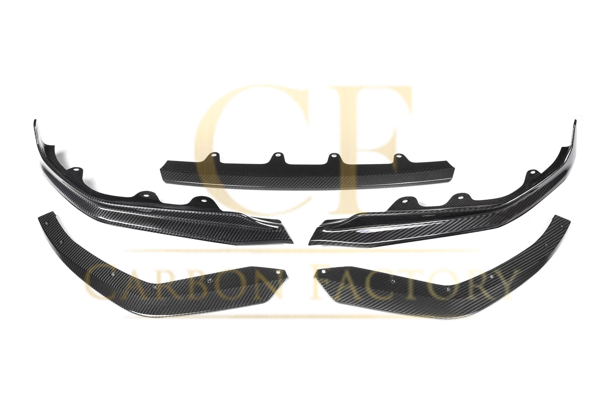 DS Style Pre-Preg Carbon Fibre Front Splitter for BMW G20 G28 3 Series Pre-LCI M Sport 19-22 - Carbon Factory