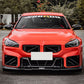 DS Style Pre-Preg Carbon Fibre Front Splitter for BMW G87 M2 23-Present - Carbon Factory