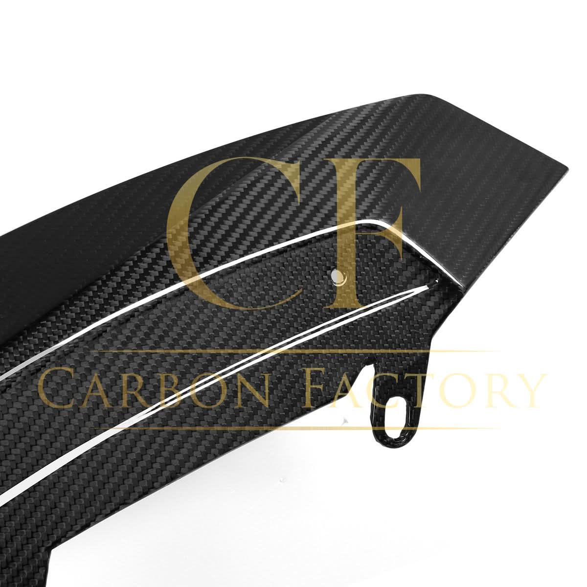 DS Style Pre-Preg Carbon Fibre Front Splitter for BMW G87 M2 23-Present - Carbon Factory