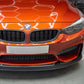 GT4 Style Pre-Preg Carbon Fibre Front Splitter for BMW F80 M3 F82 F83 M4 14-20 - Carbon Factory