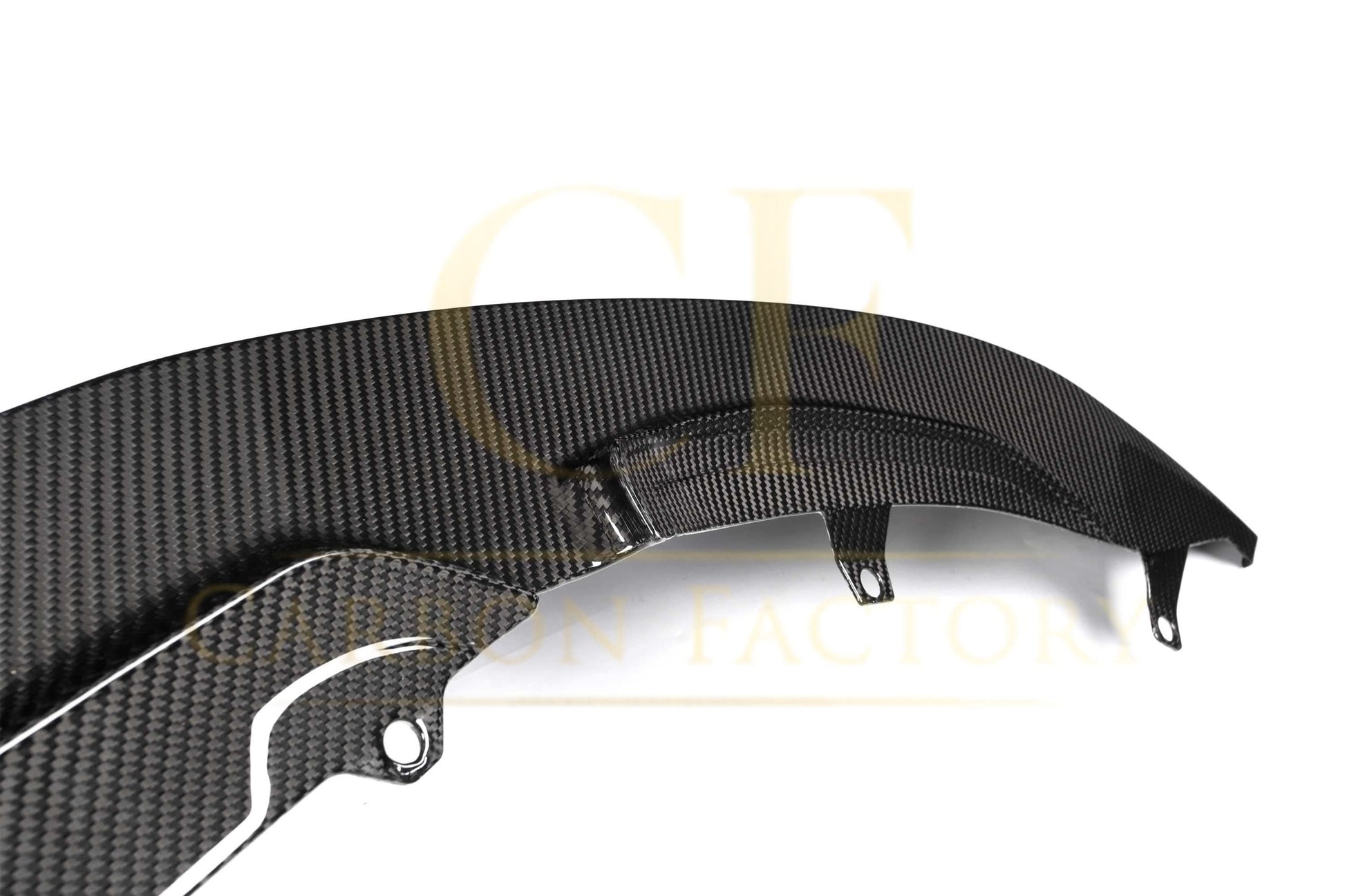 GT4 Style Pre-Preg Carbon Fibre Front Splitter for BMW F80 M3 F82 F83 M4 14-20 - Carbon Factory