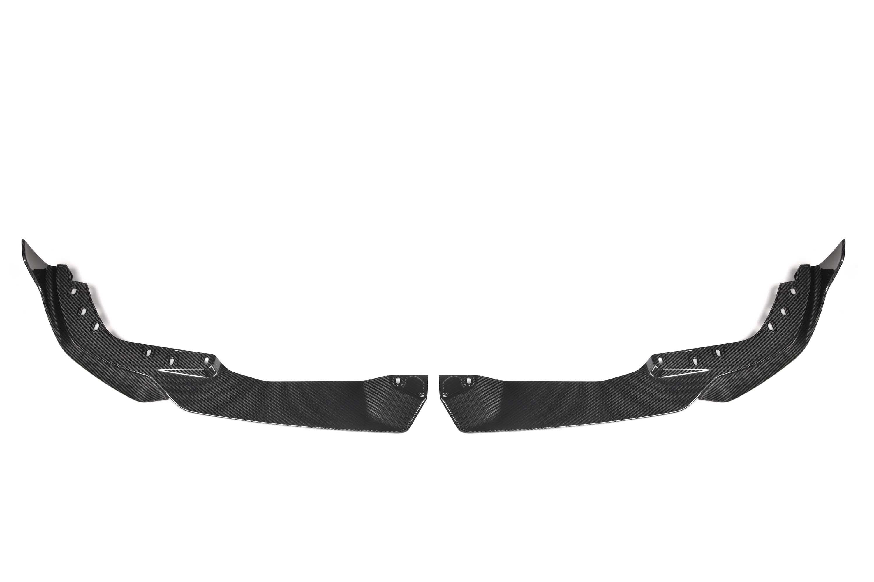MP Style Carbon Fibre Front Splitter for BMW G20 G28 3 Series LCI M Sport 22-25 - Carbon Factory