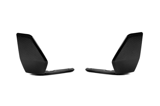 MP Style Pre-Preg Carbon Fibre Front Side Splitters for BMW G05 X5 20-23 - Carbon Factory