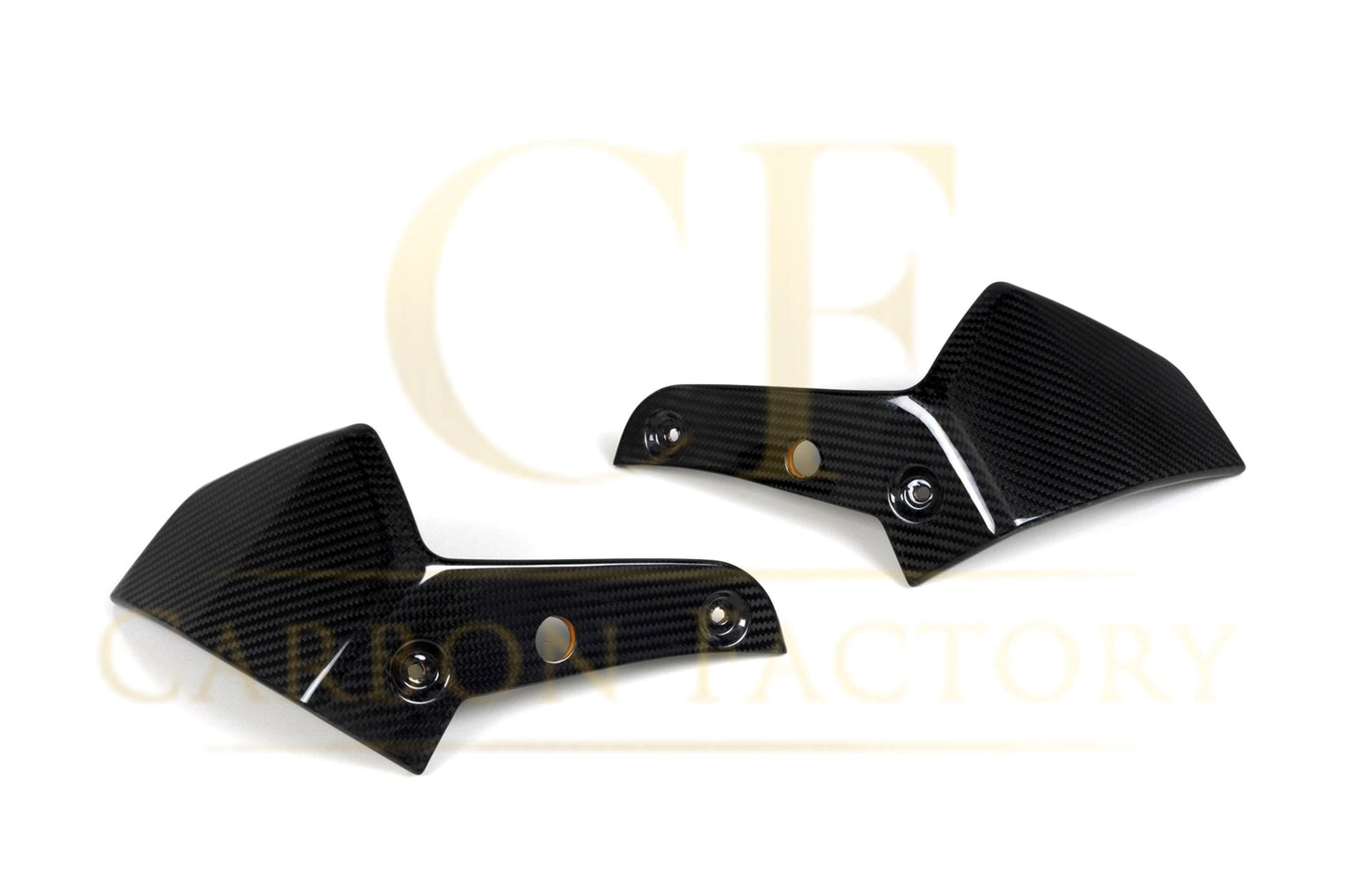 MP Style Pre-Preg Carbon Fibre Front Side Splitters for BMW G05 X5 20-23 - Carbon Factory