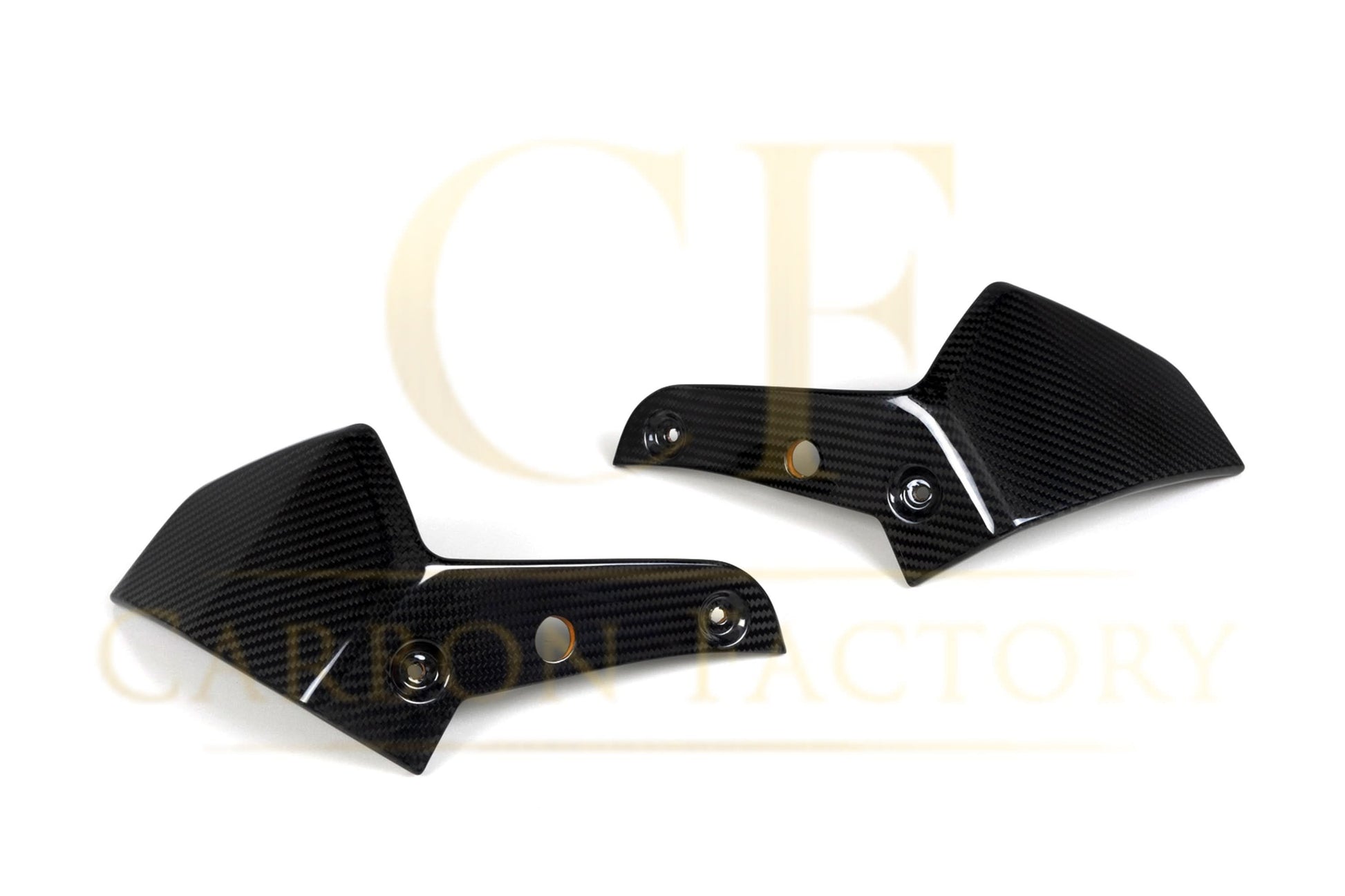 MP Style Pre-Preg Carbon Fibre Front Side Splitters for BMW G05 X5 20-23 - Carbon Factory