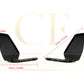 MP Style Pre-Preg Carbon Fibre Front Side Splitters for BMW G05 X5 20-23 - Carbon Factory