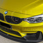 MP Style Pre-Preg Carbon Fibre Front Splitter 3 Pieces Design for BMW F80 M3 F82 F83 M4 14-20 - Carbon Factory