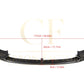 MP Style Pre-Preg Carbon Fibre Front Splitter 3 Pieces Design for BMW F80 M3 F82 F83 M4 14-20 - Carbon Factory