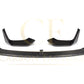 MP Style Pre-Preg Carbon Fibre Front Splitter 3 Pieces Design for BMW F80 M3 F82 F83 M4 14-20 - Carbon Factory