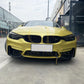 MP Style Pre-Preg Carbon Fibre Front Splitter Covers for BMW F80 M3 F82 F83 M4 14-20 - Carbon Factory