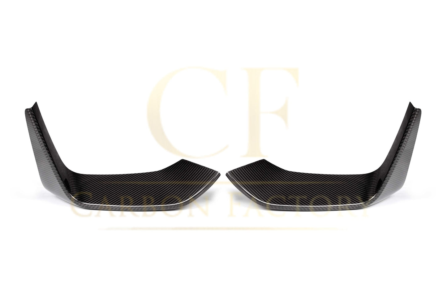 MP Style Pre-Preg Carbon Fibre Front Splitter Covers for BMW F80 M3 F82 F83 M4 14-20 - Carbon Factory