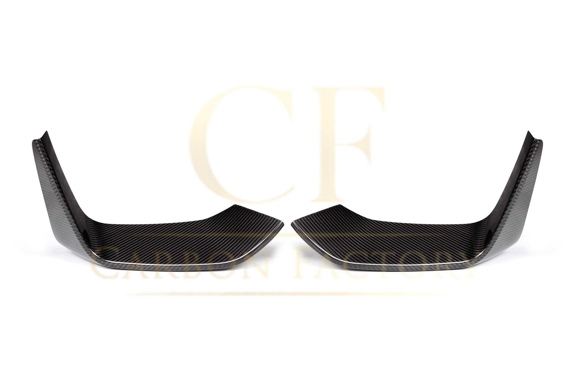 MP Style Pre-Preg Carbon Fibre Front Splitter Covers for BMW F80 M3 F82 F83 M4 14-20 - Carbon Factory