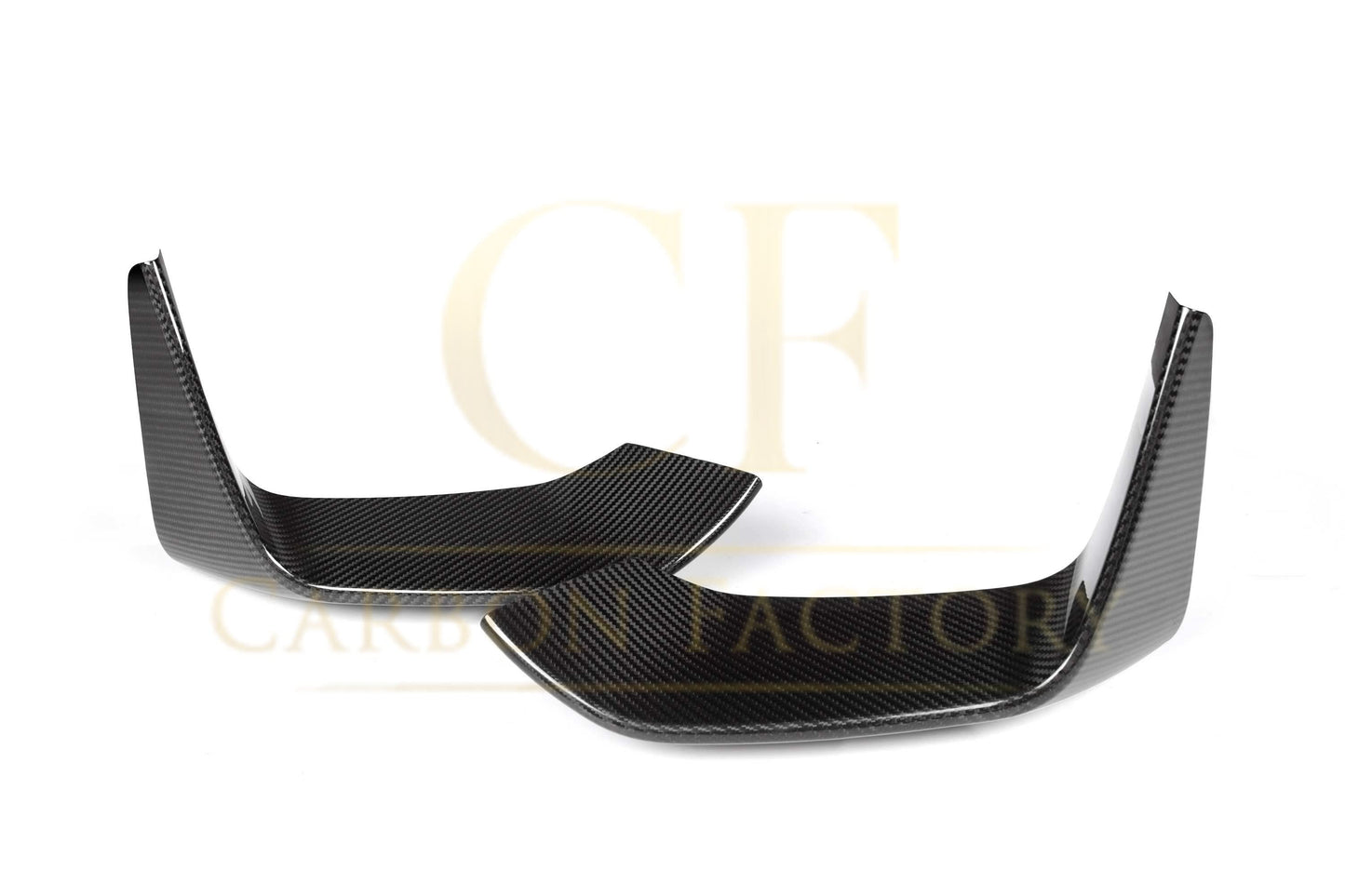 MP Style Pre-Preg Carbon Fibre Front Splitter Covers for BMW F80 M3 F82 F83 M4 14-20 - Carbon Factory