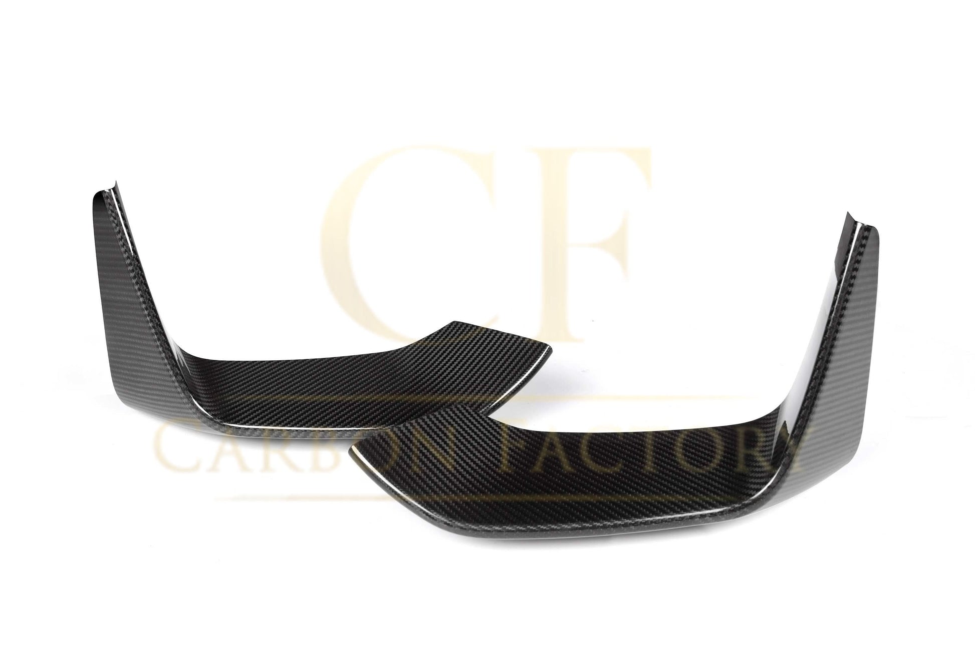 MP Style Pre-Preg Carbon Fibre Front Splitter Covers for BMW F80 M3 F82 F83 M4 14-20 - Carbon Factory