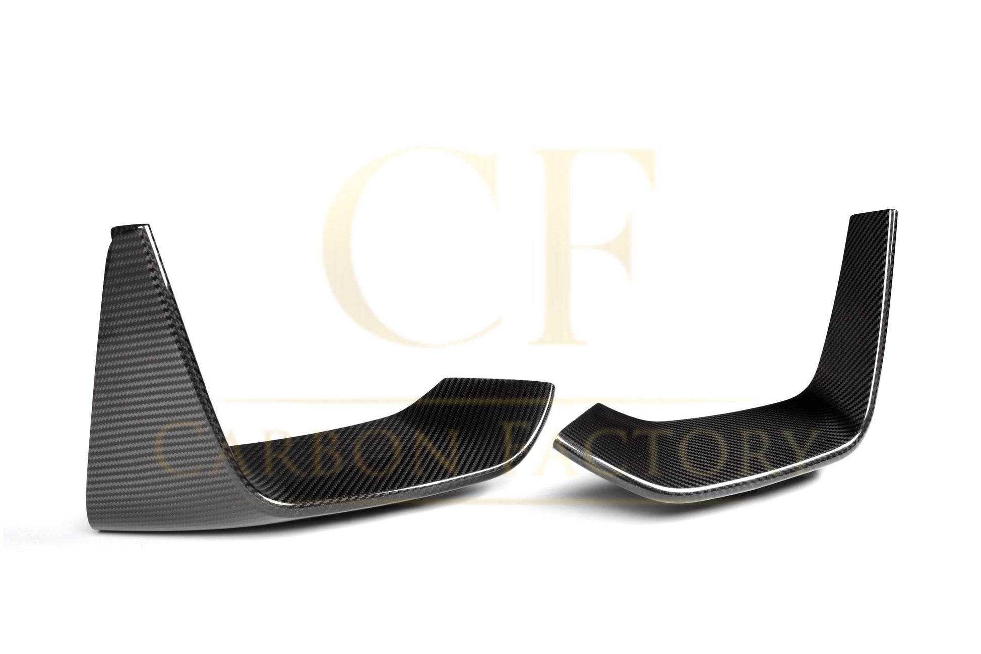 MP Style Pre-Preg Carbon Fibre Front Splitter Covers for BMW F80 M3 F82 F83 M4 14-20 - Carbon Factory