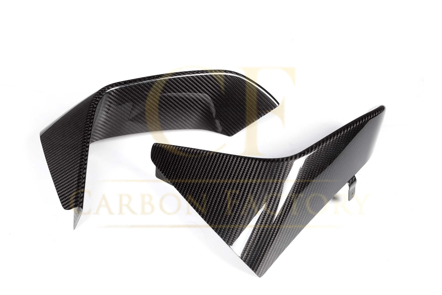 MP Style Pre-Preg Carbon Fibre Front Splitter Covers for BMW F80 M3 F82 F83 M4 14-20 - Carbon Factory