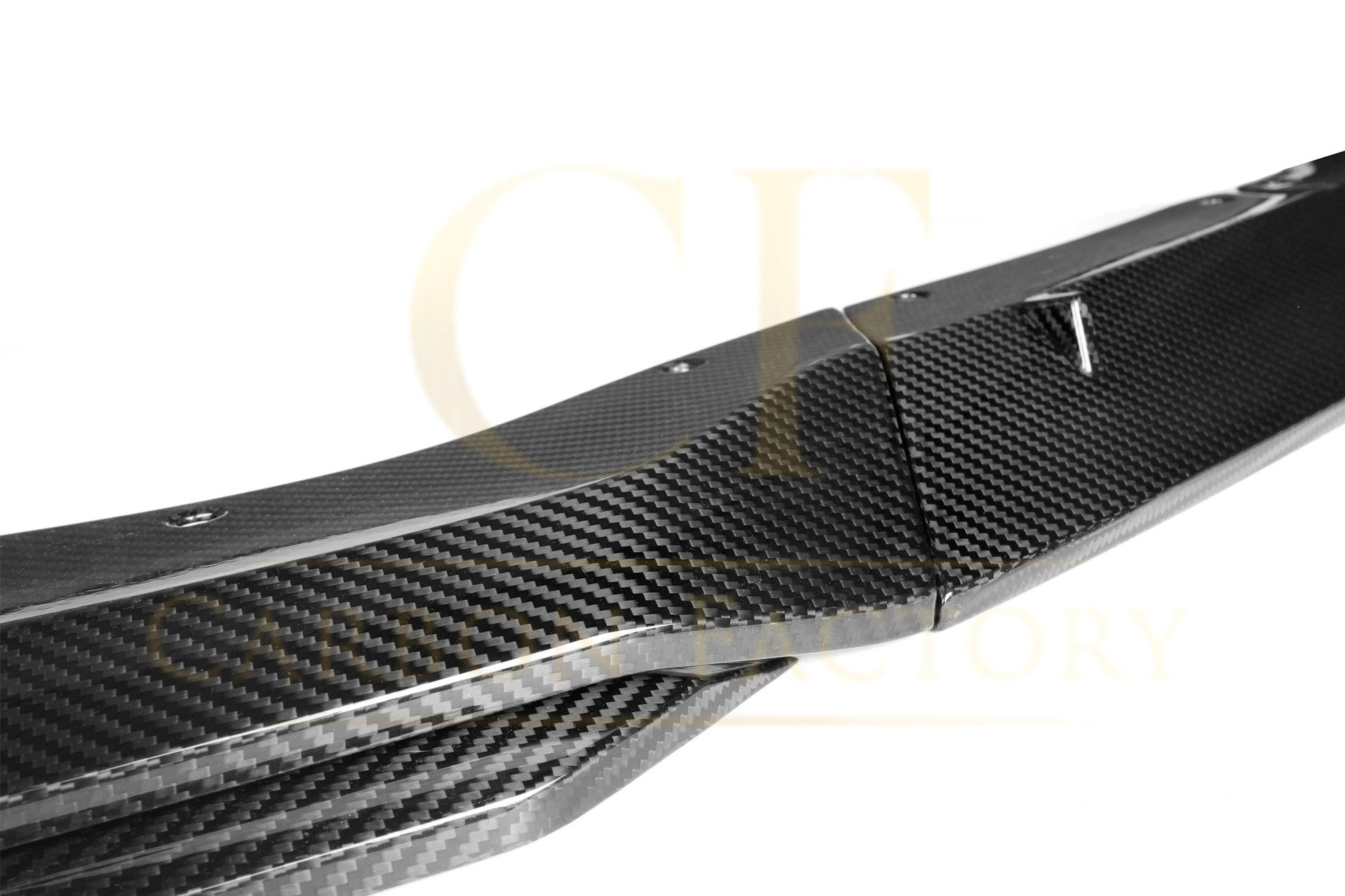 MP Style Pre-Preg Carbon Fibre Front Splitter for BMW F90 M5 LCI 21-24 - Carbon Factory