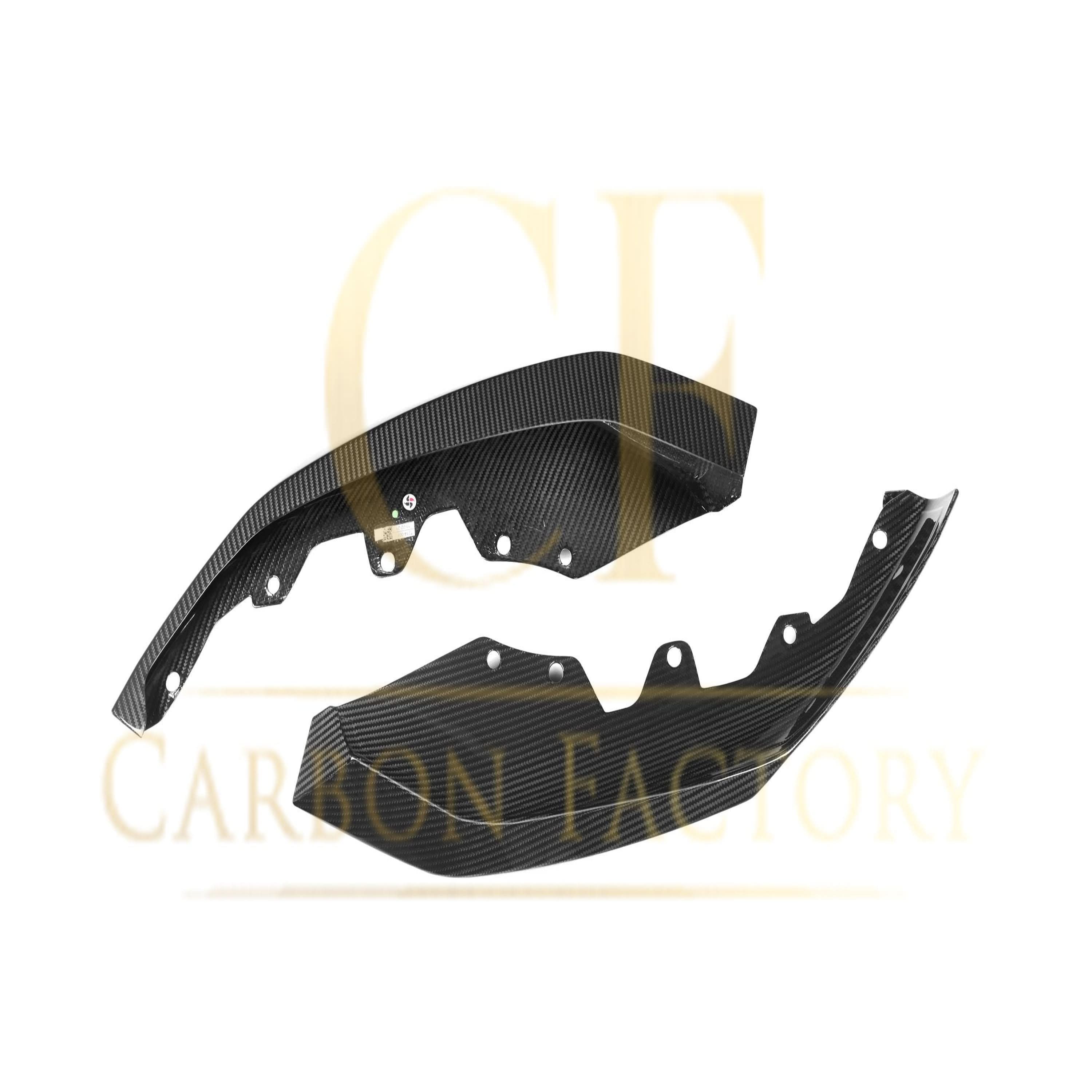MP Style Pre-Preg Carbon Fibre Front Splitter for BMW G30 5 Series LCI 20-23 - Carbon Factory