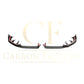 MP Style Pre-Preg Carbon Fibre Front Splitter for BMW G60 5 Series 24-Present - Carbon Factory