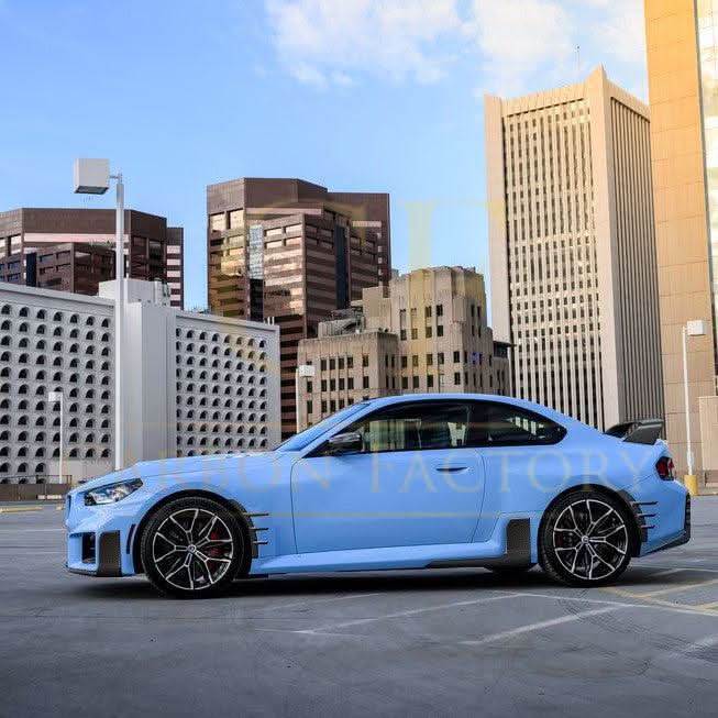 MP Style Pre-Preg Carbon Fibre Front Splitter for BMW G87 M2 23-Present - Carbon Factory