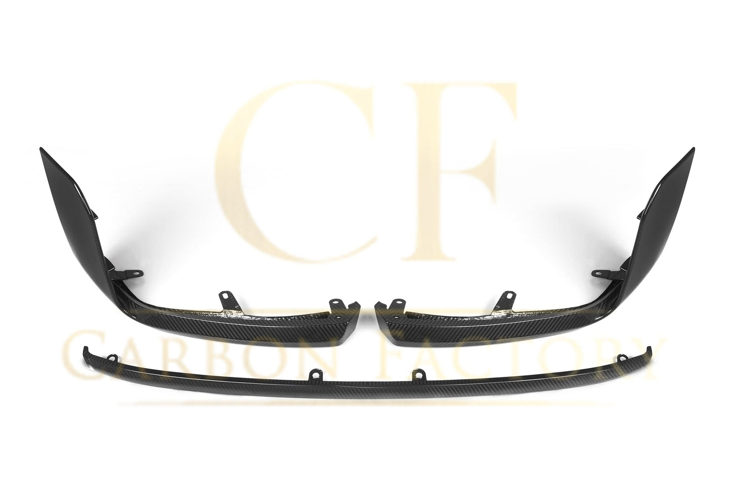 MP Style Pre-Preg Carbon Fibre Front Splitter for BMW G87 M2 23-Present - Carbon Factory