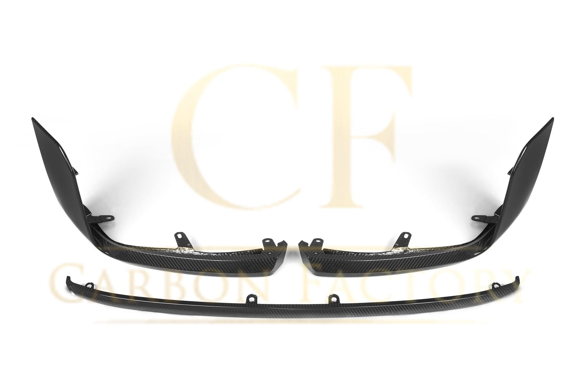 MP Style Pre-Preg Carbon Fibre Front Splitter for BMW G87 M2 23-Present - Carbon Factory