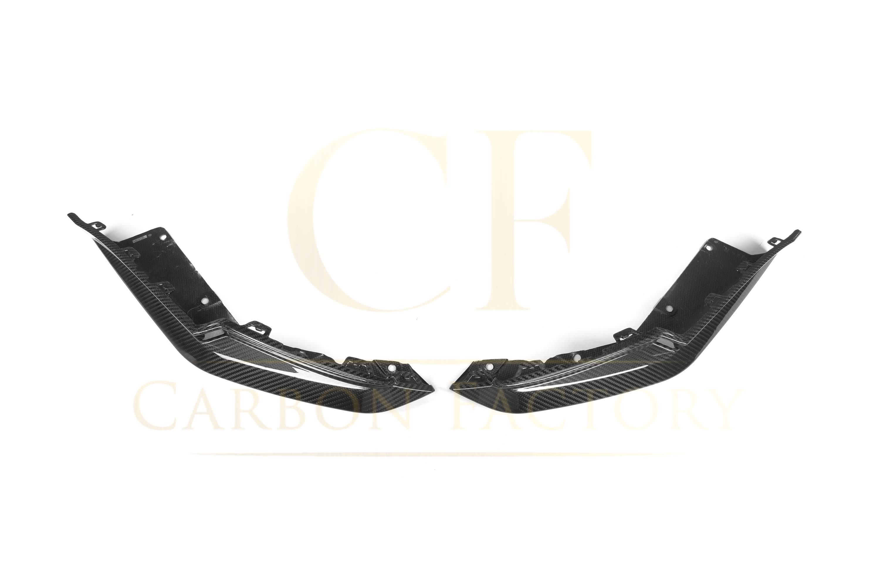 OEM Style Pre-Preg Carbon Fibre Rear Bumper Spats for BMW G82 G83 M4 21-Present - Carbon Factory