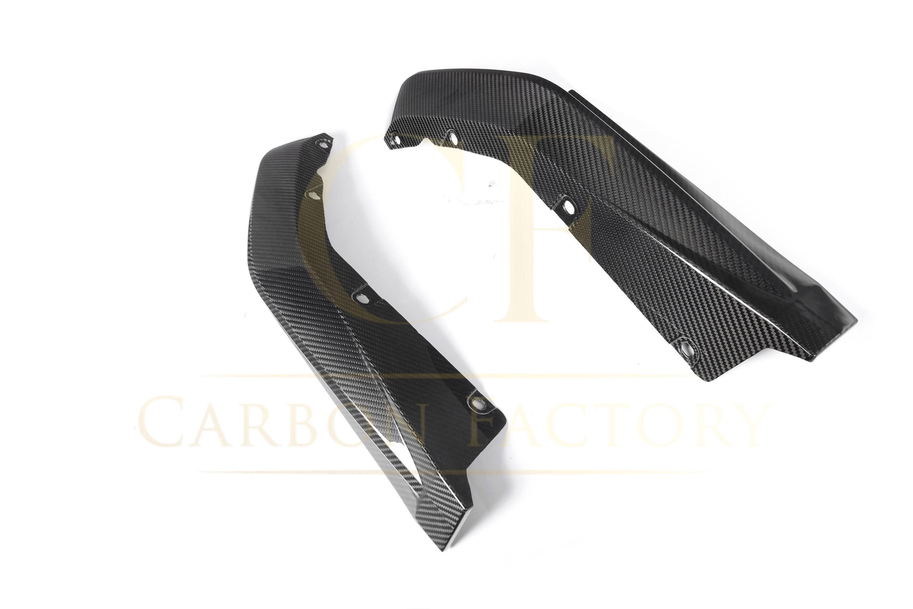 OEM Style Pre-Preg Carbon Fibre Rear Bumper Spats for BMW G82 G83 M4 21-Present - Carbon Factory