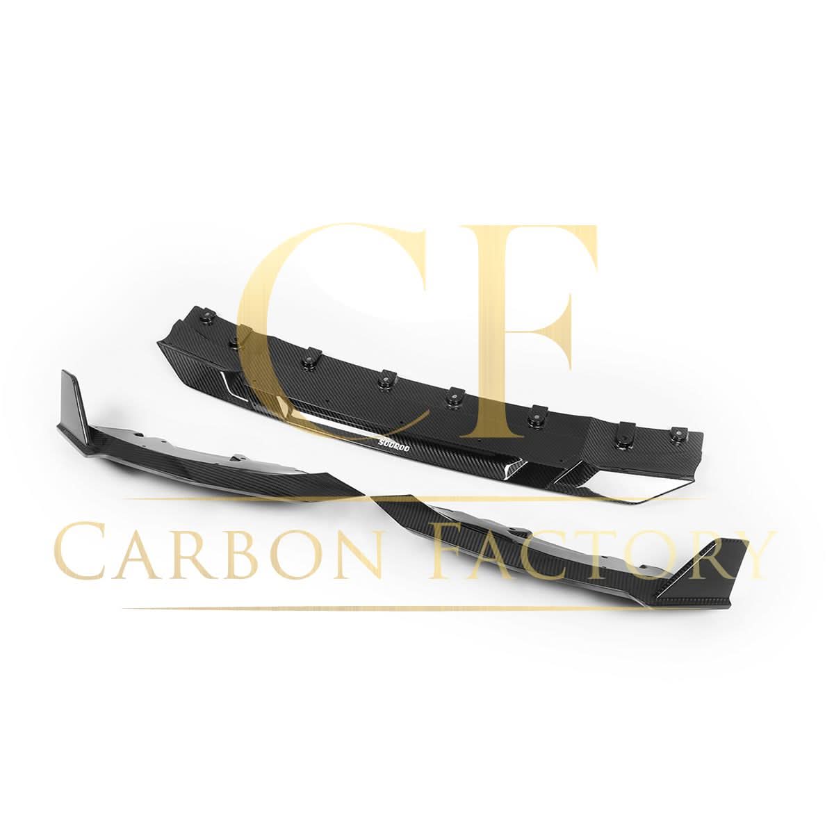 SQ Style Pre-Preg Carbon Fibre Front Splitter for BMW 2 Series G42 Coupe 21-Present - Carbon Factory