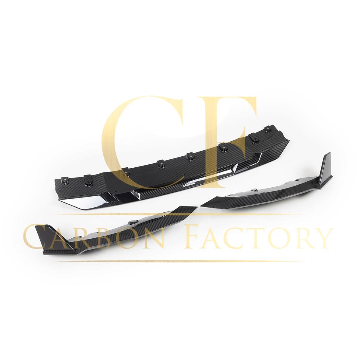 SQ Style Pre-Preg Carbon Fibre Front Splitter for BMW 2 Series G42 Coupe 21-Present - Carbon Factory