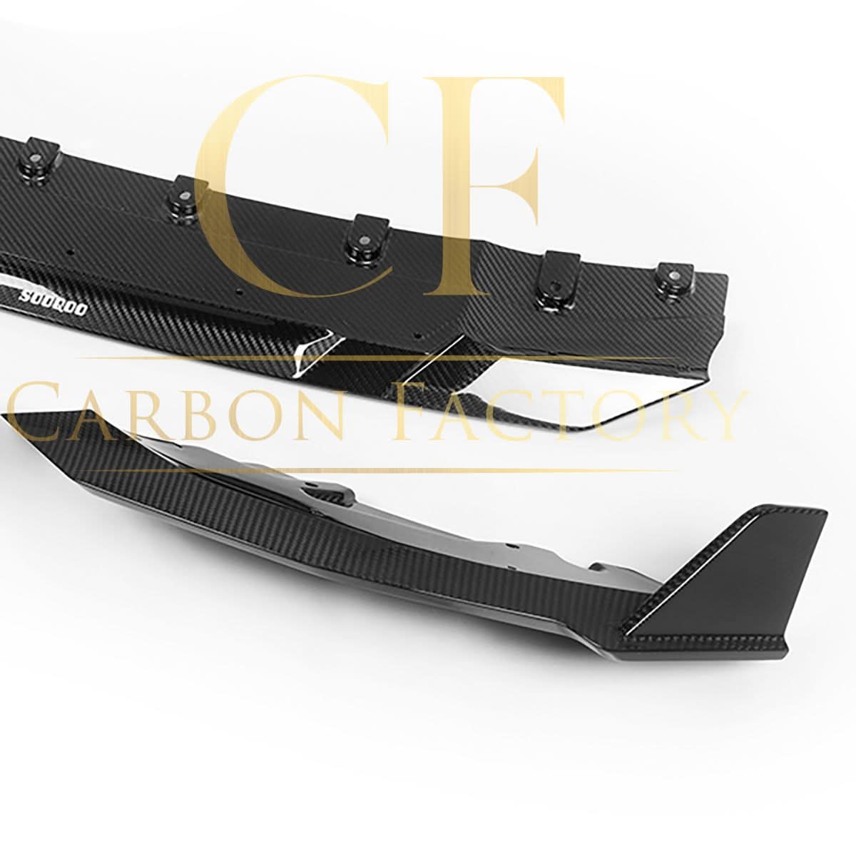 SQ Style Pre-Preg Carbon Fibre Front Splitter for BMW 2 Series G42 Coupe 21-Present - Carbon Factory