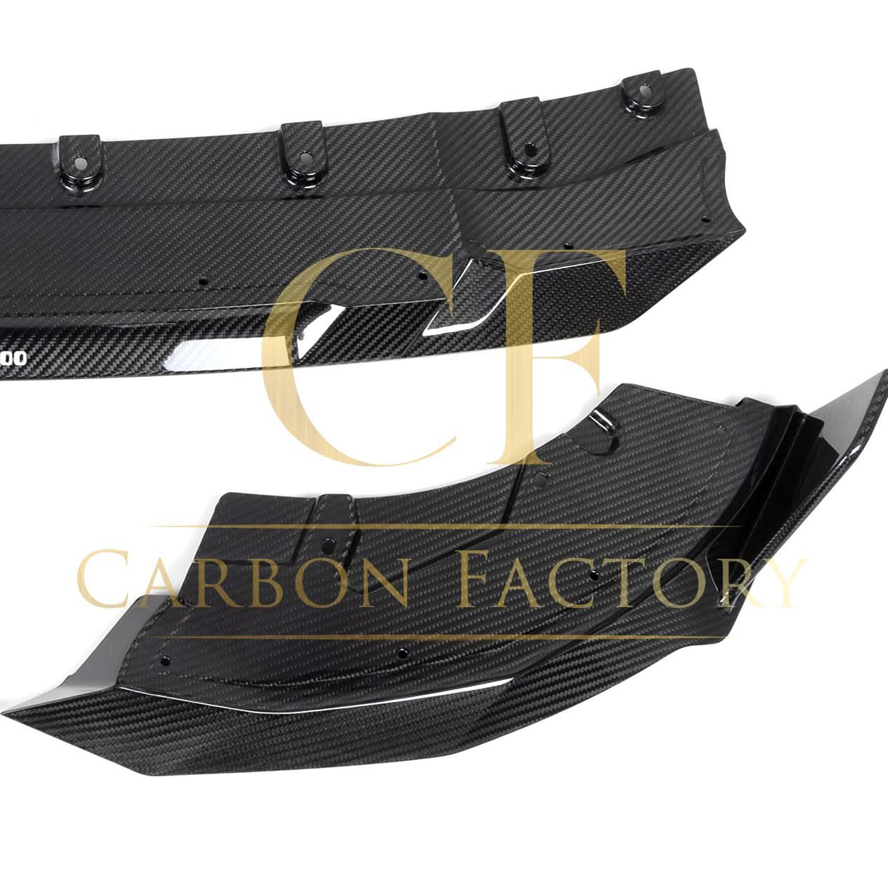 SQ Style Pre-Preg Carbon Fibre Front Splitter for BMW 2 Series G42 Coupe 21-Present - Carbon Factory
