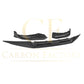 SQ Style Pre-Preg Carbon Fibre Front Splitter for BMW 4 Series G22 G23 20-Present - Carbon Factory