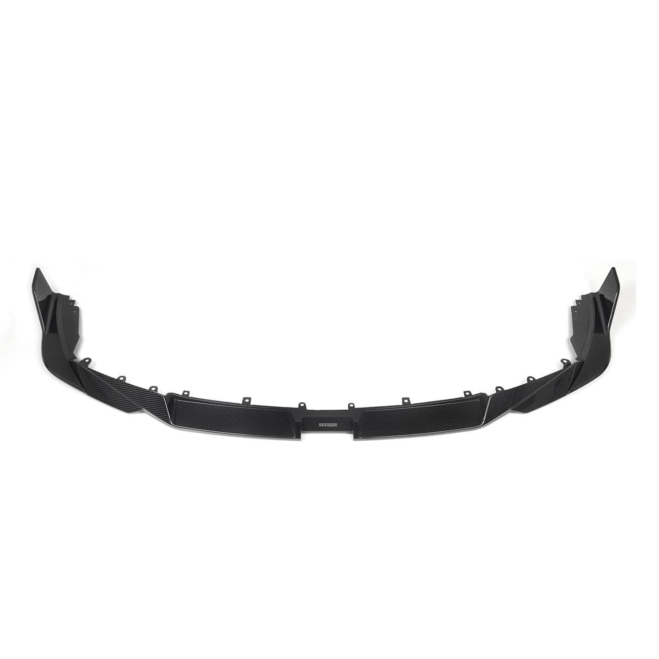 SQ Style Pre-Preg Carbon Fibre Front Splitter for BMW F91 F92 F93 M8 20-Present - Carbon Factory