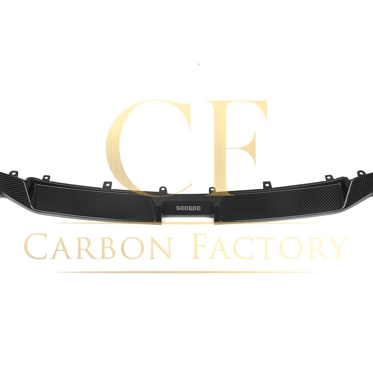 SQ Style Pre-Preg Carbon Fibre Front Splitter for BMW F91 F92 F93 M8 20-Present - Carbon Factory