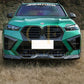 SQ Style Pre-Preg Carbon Fibre Front Splitter for BMW F95LCI X5M 24-Present - Carbon Factory