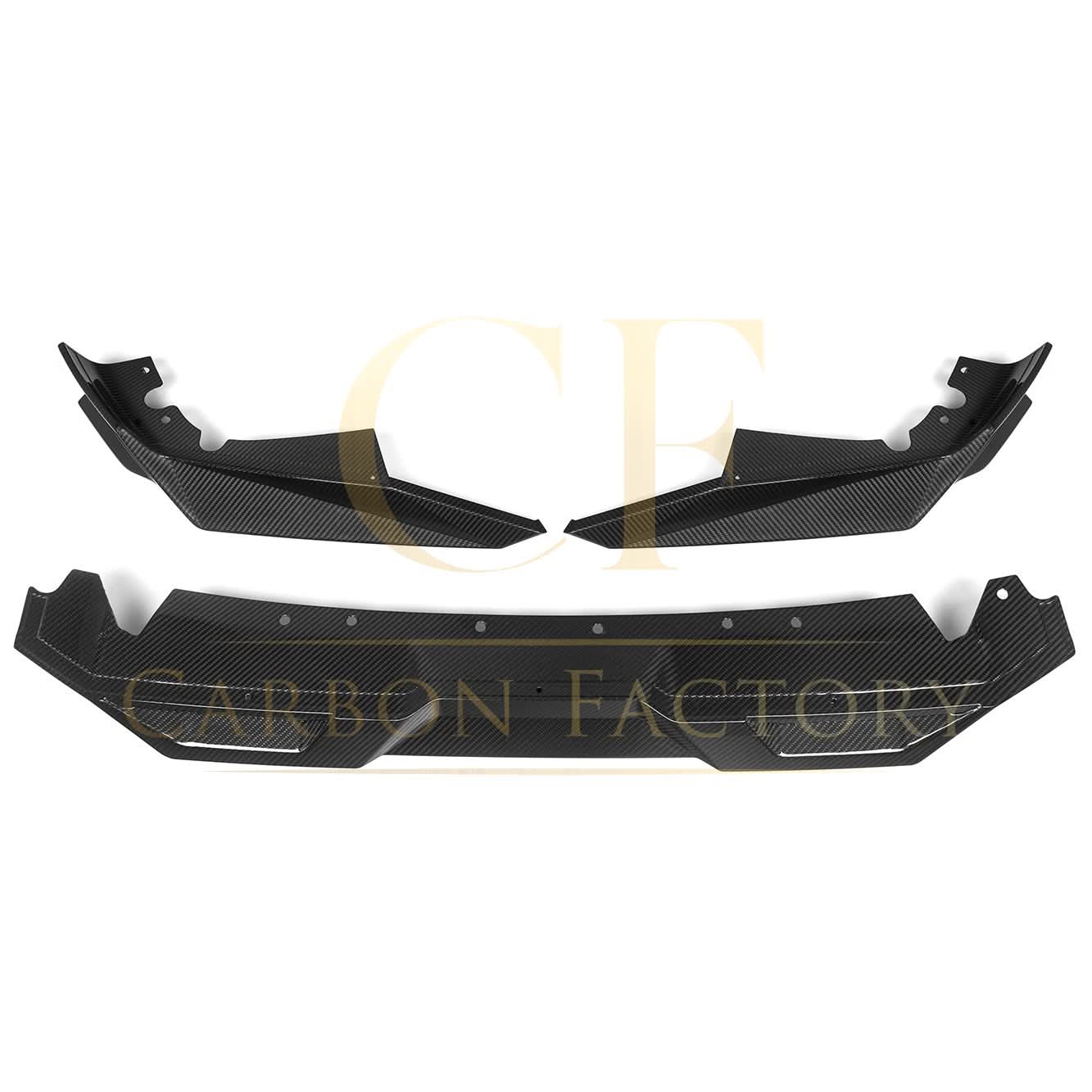 SQ Style Pre-Preg Carbon Fibre Front Splitter for BMW F95LCI X5M 24-Present - Carbon Factory