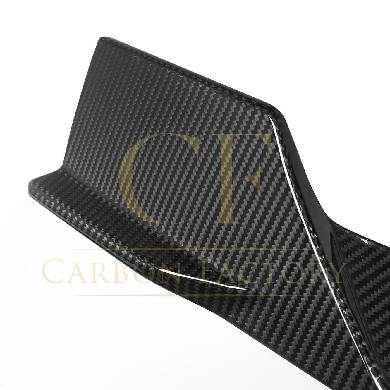 SQ Style Pre-Preg Carbon Fibre Front Splitter for BMW F95LCI X5M 24-Present - Carbon Factory