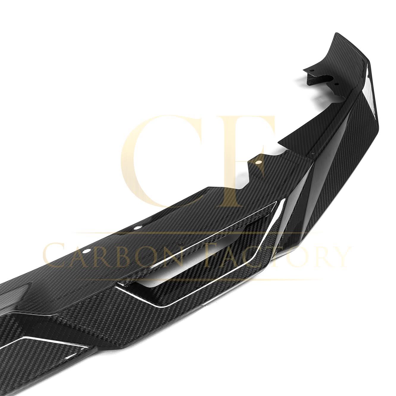 SQ Style Pre-Preg Carbon Fibre Front Splitter for BMW F95LCI X5M 24-Present - Carbon Factory