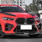 SQ Style Pre-preg Carbon Fibre Front Splitter for BMW F96 LCI X6M 24-Present - Carbon Factory